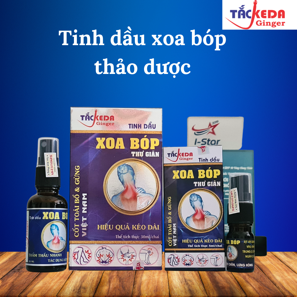 dầu xoa bóp tắckeda