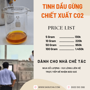 Tinh dầu gừng CO2
