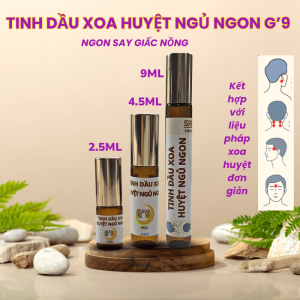Tinh dầu xoa huyệt ngủ ngon G'9 - Ngon say giấc nồng