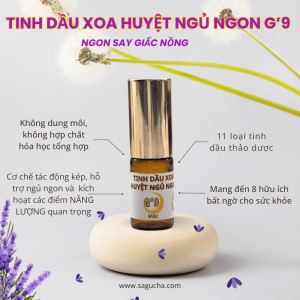 Tinh dầu xoa huyệt ngủ ngon G'9 - giới thiệu