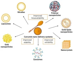 Curcumin nano-delivery systems