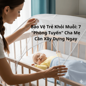 Bảo Vệ Trẻ Khỏi Muỗi 7 Phòng Tuyến Cha Mẹ Cần Xây Dựng Ngay