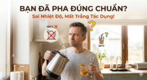 Cách Pha Tinh Bột Nghệ Đúng Chuẩn Sai Nhiệt Độ, Mất Trắng Tác Dụng