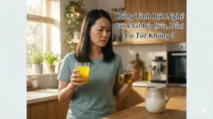 Uống Tinh Bột Nghệ Với Chất Béo (Sữa, Dầu) Có Tốt Không