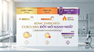 Công Dụng Của Bisdemethoxycurcumin ( BDMC ) Trong Nano Curcuminoids Chống Béo Phì