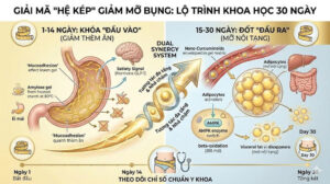 Lộ trình theo dõi quá trình giảm cân trong 30 ngày khi kết hợp uống tinh bột nghệ với Nano Curcumin