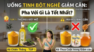 Uống Tinh Bột Nghệ Với Mật Ong / Sữa / Chất Béo Để Giảm Cân – Cách Nào Tốt Nhất?