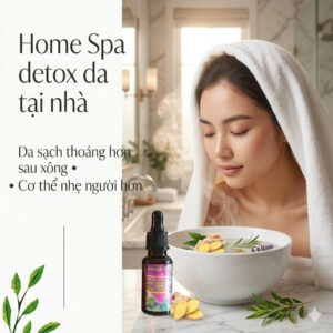 Tinh Dầu Xông Hơi Nano Sagucha – Liệu Pháp Home Spa Detox Da , Thanh Lọc Cơ Thể Đỉnh Cao