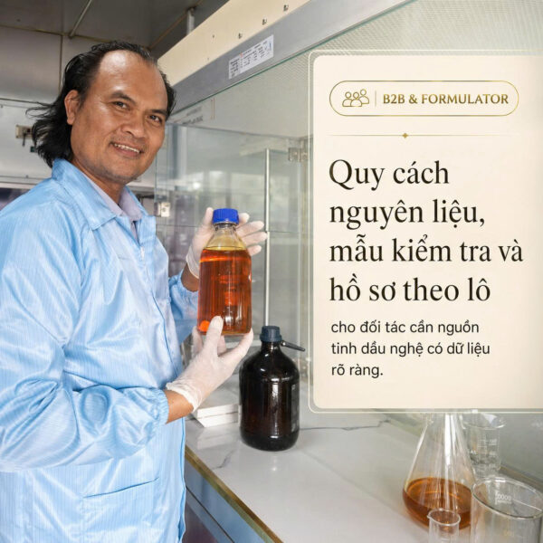 Tinh dầu nghệ Phạm Thành Lộc