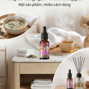 Tinh dầu xông Sagucha xông cảm, xông mặt, xông thơm nhà, một sản phẩm nhiều công dụng