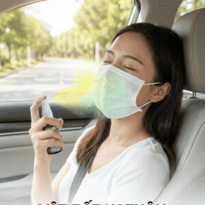 Xoa dịu cảm giác nôn nao của người đi xe với inh dầu khẩu trang Sagucha