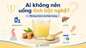 Ai không nên uống tinh bột nghệ và những nhóm cần thận trọng trước khi dùng