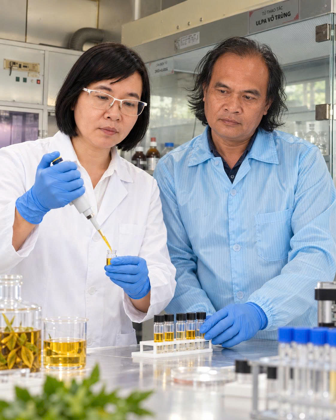 Công ty cổ phần nông nghiệp công nghệ cao Thanh Bình và phòng Lab nghiên cứu